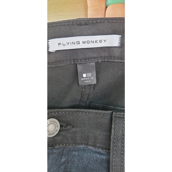 Flying Monkey 2 Tone Zipper Side Jeans Size 28 - Picture 11 of 15